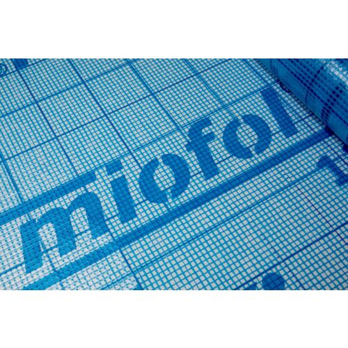 Miofol 125 G blauw 150 cm x 50 m1 lang ( =75m² )